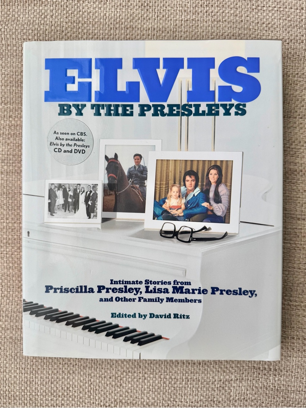 “ELVIS By The Presleys” Hardcover Book